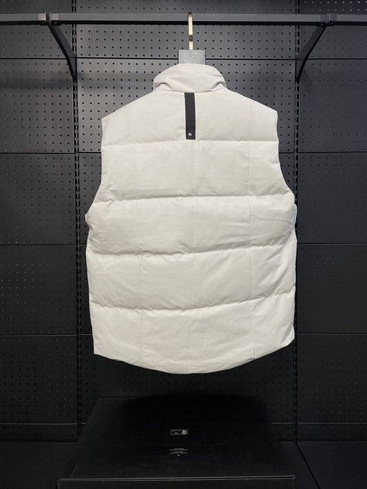 Moose Knuckles Sleeveless Vest White