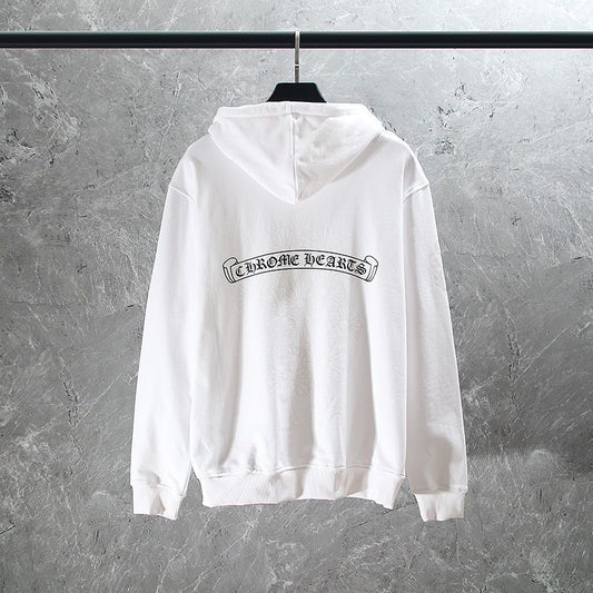 Chrome Hearts Zip-Up White