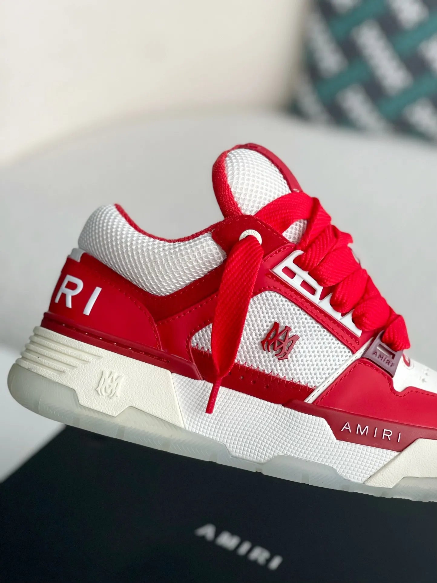 AMIRI MA-1 White Red Sneaker