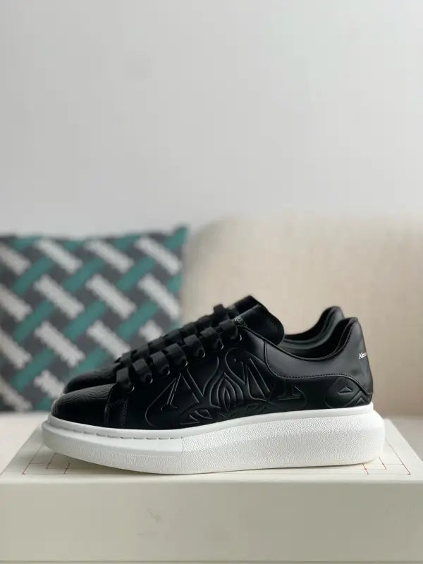 Alexander McQueen Oversized Quilted Black Sneakers