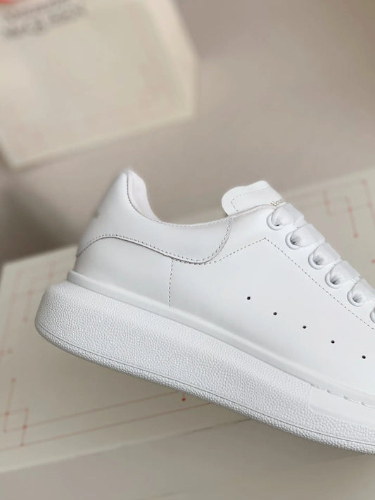 Designer White Alexander McQueen Oversized Sneakers