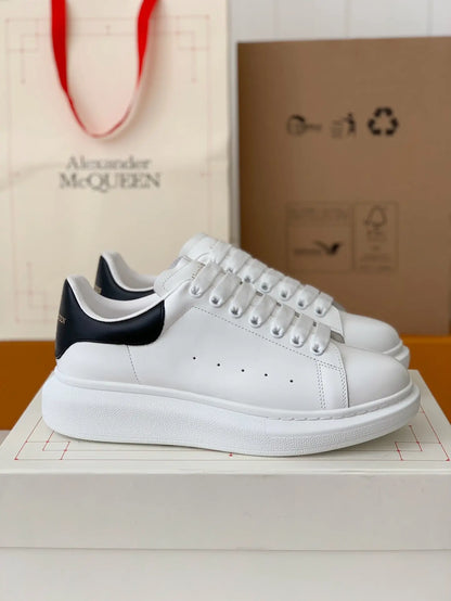 Alexander McQueen Oversized Sneakers in White Black