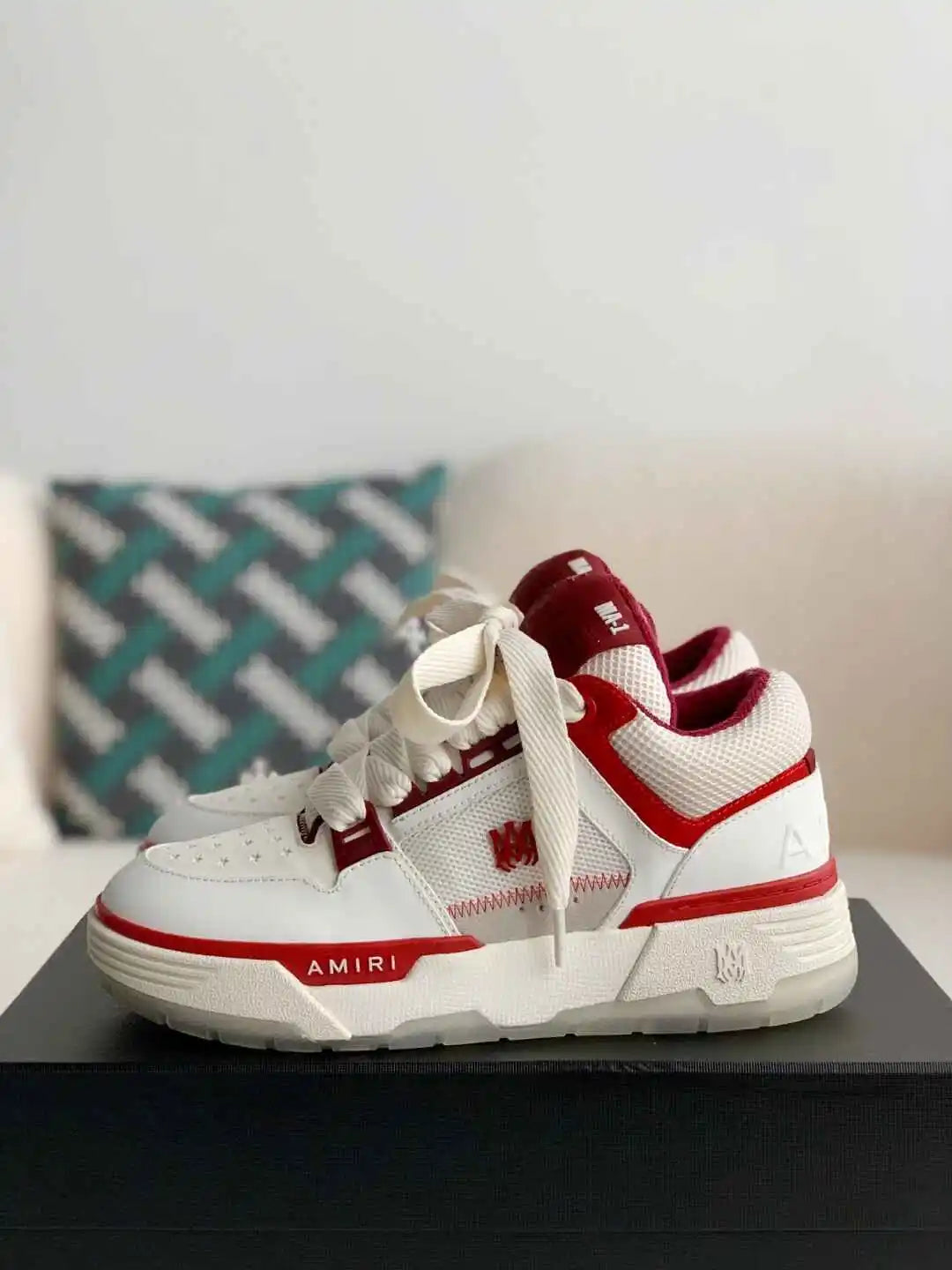 AMIRI MA-1 White Red Sneaker