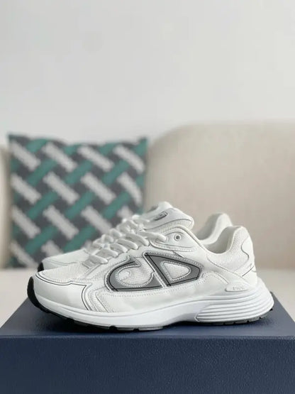 Dior B30 White Mesh and Technical Fabric Sneaker