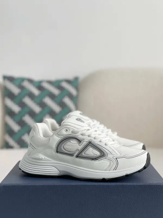 Dior B30 White Mesh and Technical Fabric Sneaker
