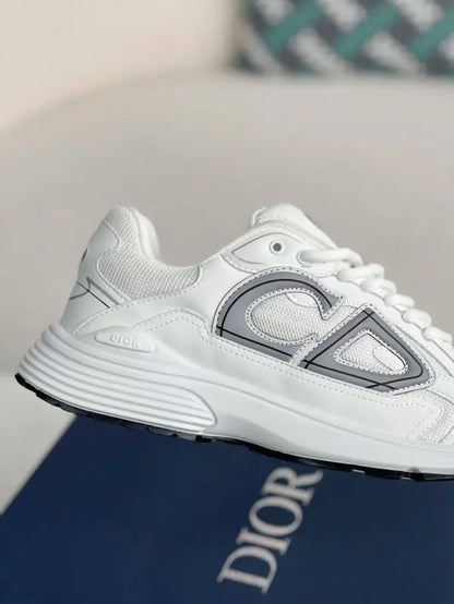 Dior B30 White Mesh and Technical Fabric Sneaker