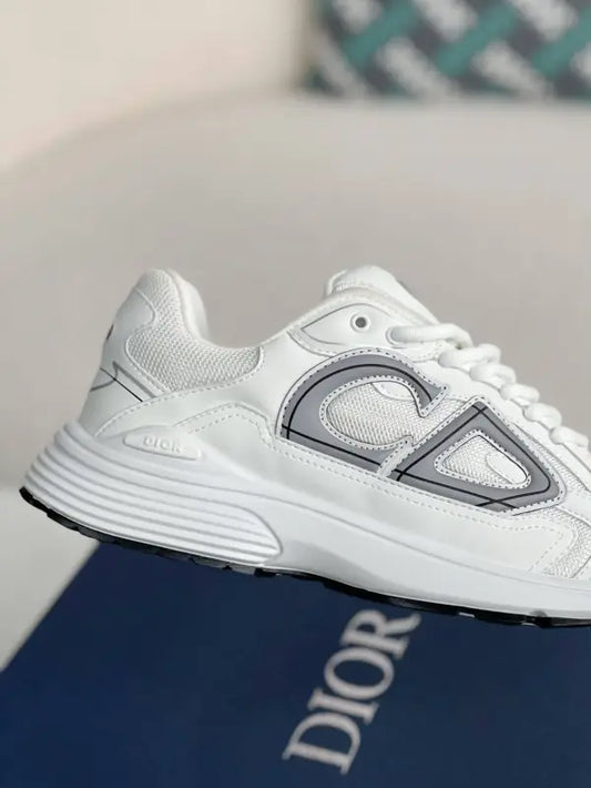 Dior B30 White Mesh and Technical Fabric Sneaker