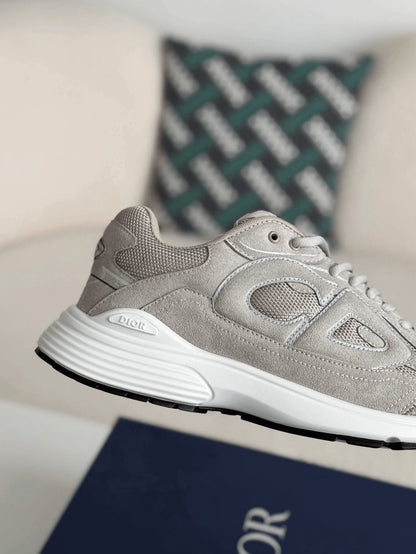 Dior B30 Gray Suede Countdown Sneaker