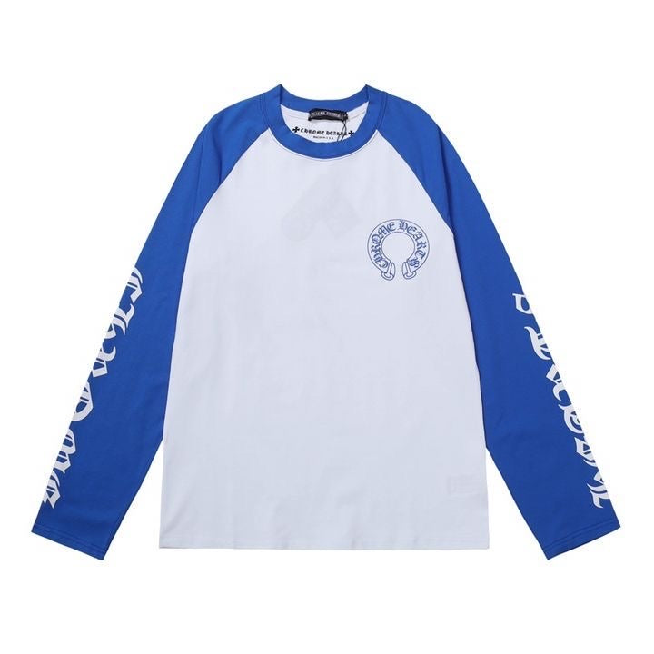 Chrome Hearts Long Sleeve Blue and White
