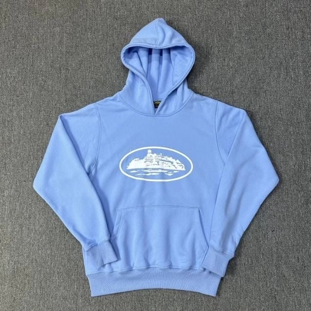 Corteiz Hoodie Light Blue