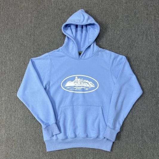 Corteiz Hoodie Light Blue