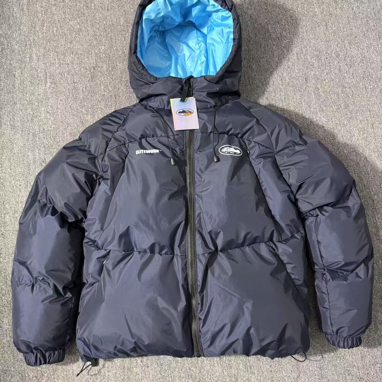 Corteiz Puffer Blue