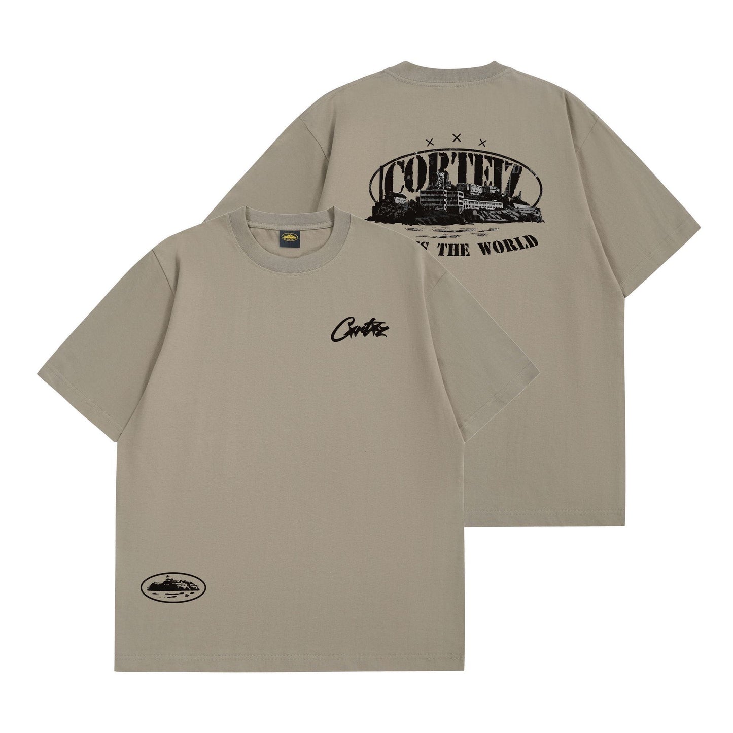 Corteiz T-Shirt Light Brown