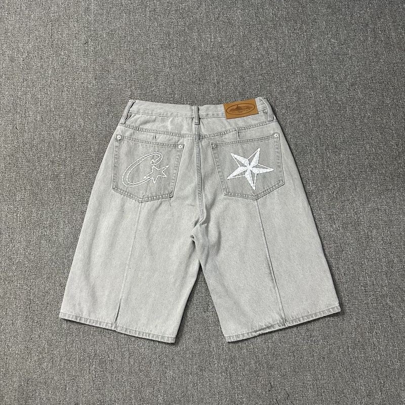 Corteiz Short Light Gray