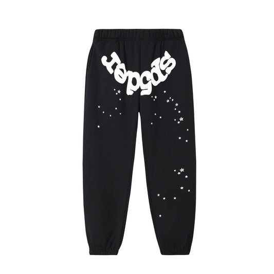 Sp5der Pants Black and White