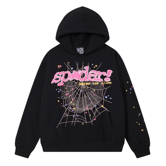 Sp5der Hoodie Black