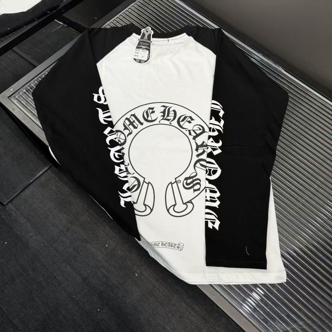 Chrome Hearts Long Sleeve Black and White