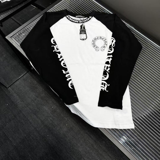 Chrome Hearts Long Sleeve Black and White