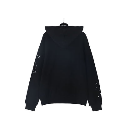 Sp5der Hoodie Black and White