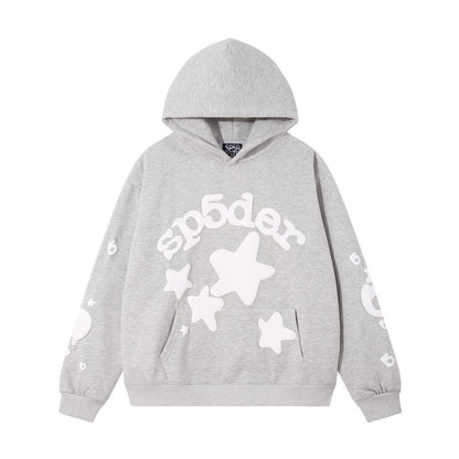 Sp5der Hoodie Gray