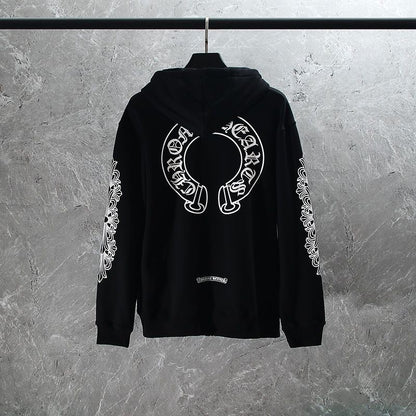 Chrome Hearts Zip-Up Black