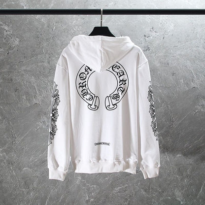 Chrome Hearts Zip-Up White
