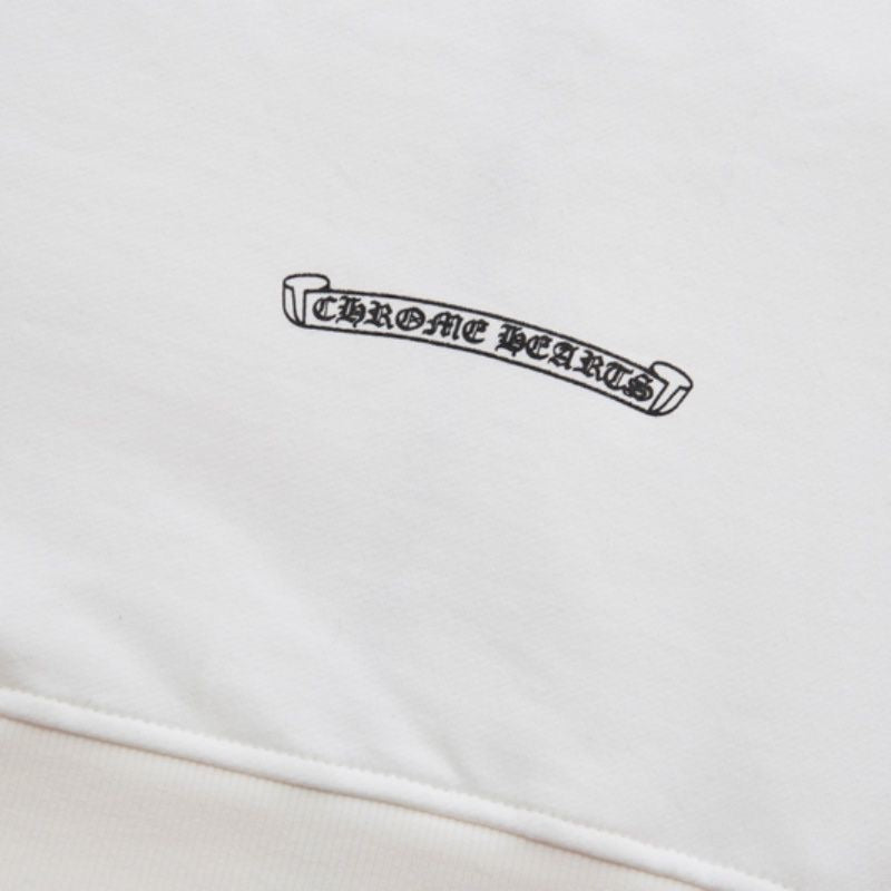 Chrome Hearts Zip-Up White