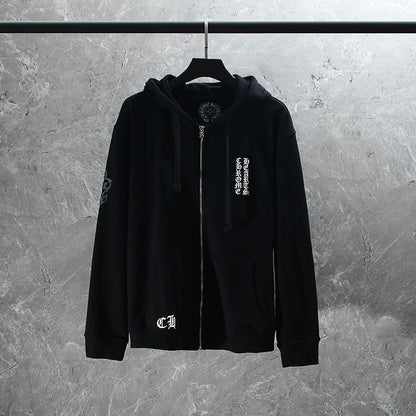 Chrome Hearts Zip-Up Black
