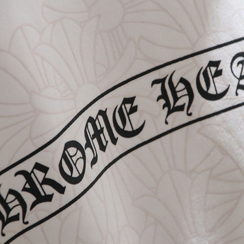 Chrome Hearts Zip-Up White