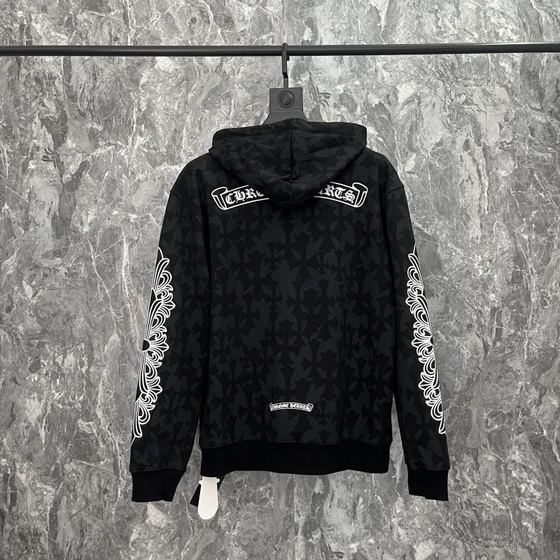 Chrome Hearts Zip-Up Black