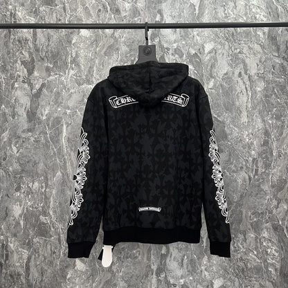 Chrome Hearts Zip-Up Black